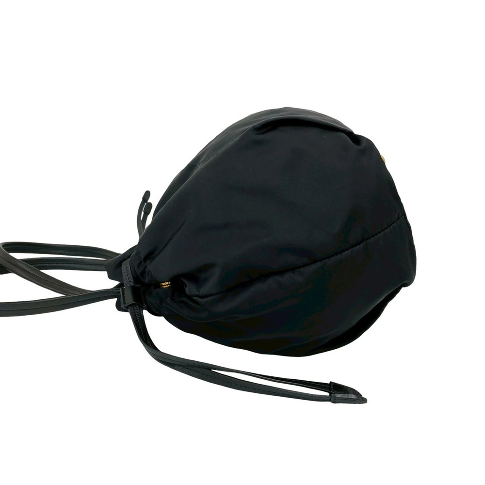 PRADA Black Leather Shoulder Bag - Picture 5 of 10